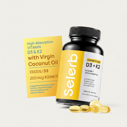 Vitamin D3 + K2 for Blood Pressure Support